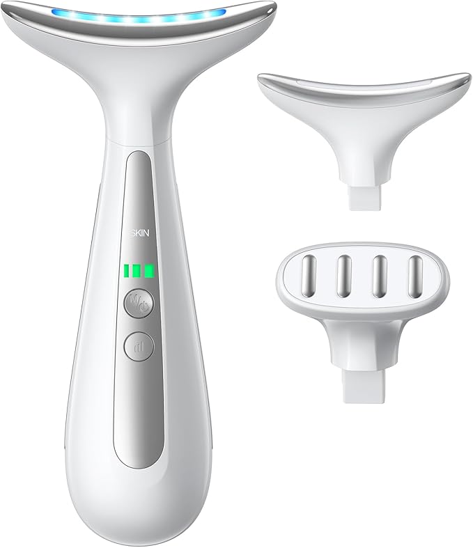 Facial and Neck Massager for Face, Neck & Eye - Skin Lifting & Firming - Wrinkle & Dark Circle Reducer - at Home Skin Care Face Sculpting Tool and Neck Massager