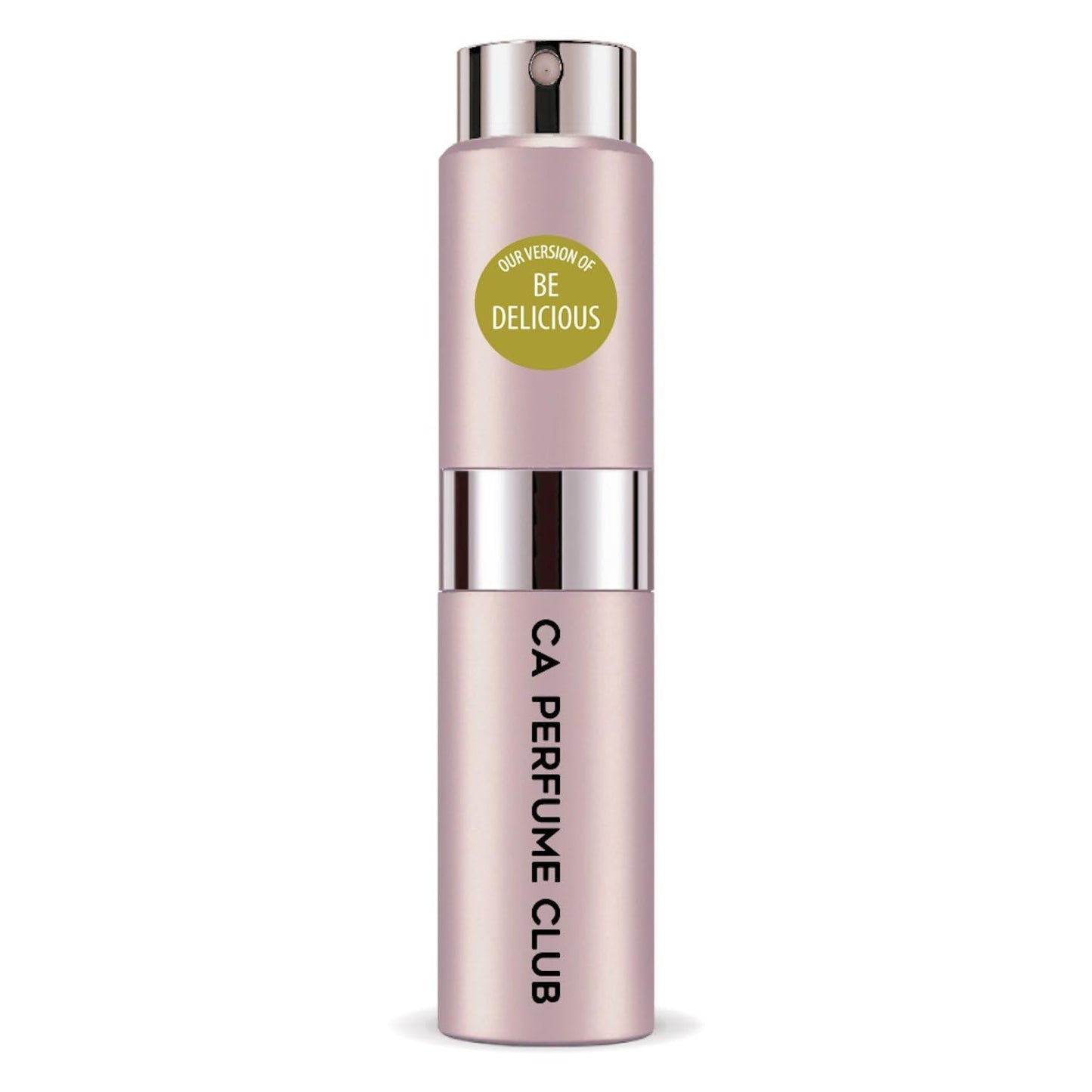 CA Perfume Impression of Be Delicious for Women Floral Fruity Scent Long Lasting Perfumes for Women Eau De Parfum Travel Size Refillable Atomizer Spray 0.27 Fl Oz 8ml