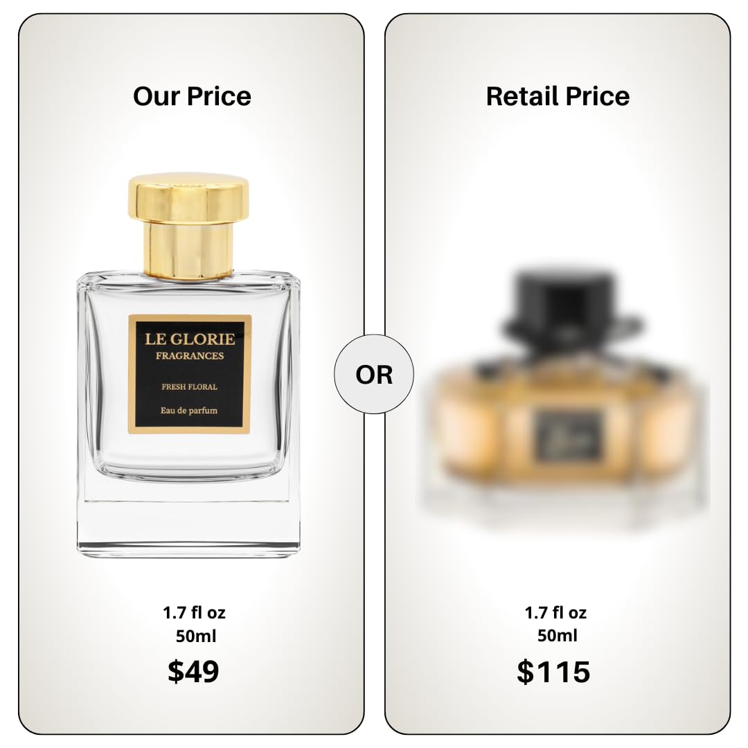 Inspired by Gucc* Flora Eau de Parfum, Fresh Floral EDP, Long Lasting 12-14 Hours Perfume Spray for Women, All Skin Types, Cruelty Free - 0.33 oz 10ml