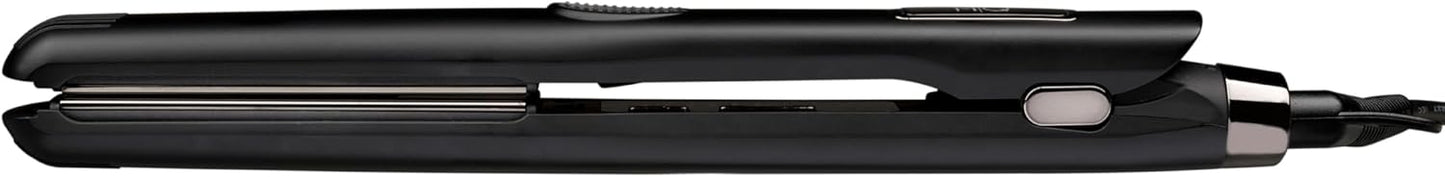MQ Hair - Professional Pro 480 Velox Hair Straightener - Flat Iron, Advanced Titanium Plates, Quick Heating, Salon-Grade Results, Enhanced Safety- Sleek Ergonomic Design - Black