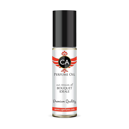 CA Perfume Impression of 1888 Bouquet Ideale for Women Fragrance Oil Amber Woody Scent Long Lasting Perfumes for Women Travel Size TSA Ready Mini Parfum Body Oil Roll-on 0.33 Fl Oz 10ml