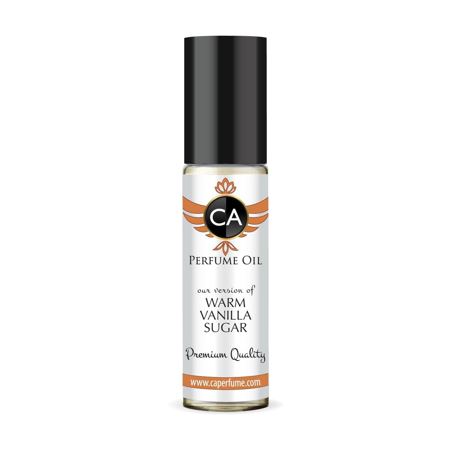 CA Perfume Impression of Warm Vanilla Sugar for Women Fragrance Oil Amber Vanilla Scent Long Lasting Perfumes for Women Travel Size TSA Ready Mini Parfum Body Oil Roll-on 0.33 Fl Oz 10ml