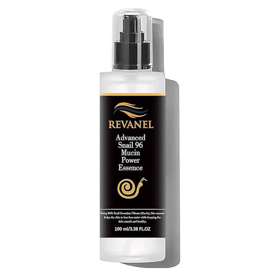 Snail Mucin 96% Power Essence, 100ml Hydrating & Repairing Facial Serum for All Skin Types, Korean Skincare Product for Hydrating, Healing No Parabens & Cruelty-Free