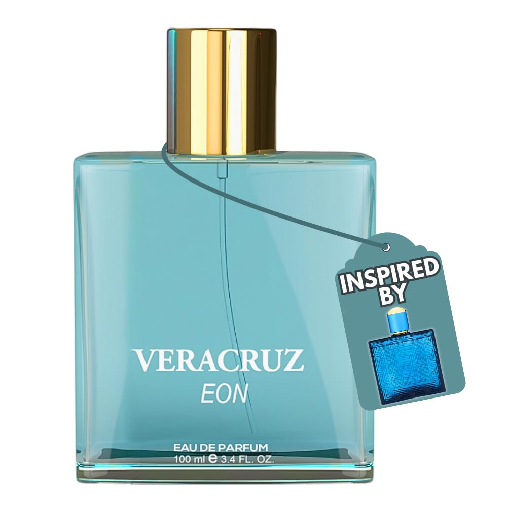 Perfume for Men – INSPIRED by A WORLD RENOWNED MEN’S PERFUME - Mint, Green Apple, Tonka Bean, Vanilla – Fresh, Sweet, Bold, Long-Lasting Eau De Parfum 100ml (3.4 fl oz)