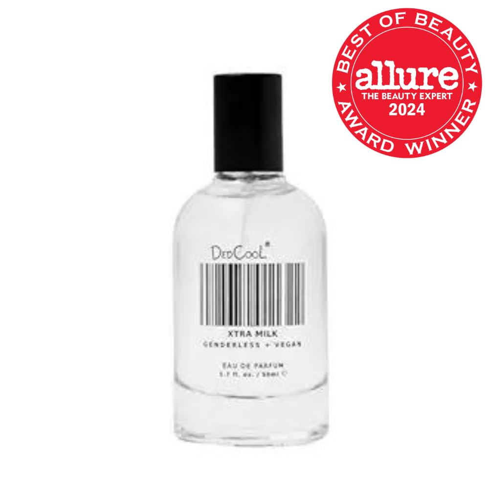 DedCool Eau de Parfum | Xtra Milk | Genderless Luxury Fragrance with Bergamot, White Musk & Amber | Non-Toxic, Vegan | Long-Lasting Perfume for Men & Women | Clean, Sophisticated Aroma | 1.7 fl oz