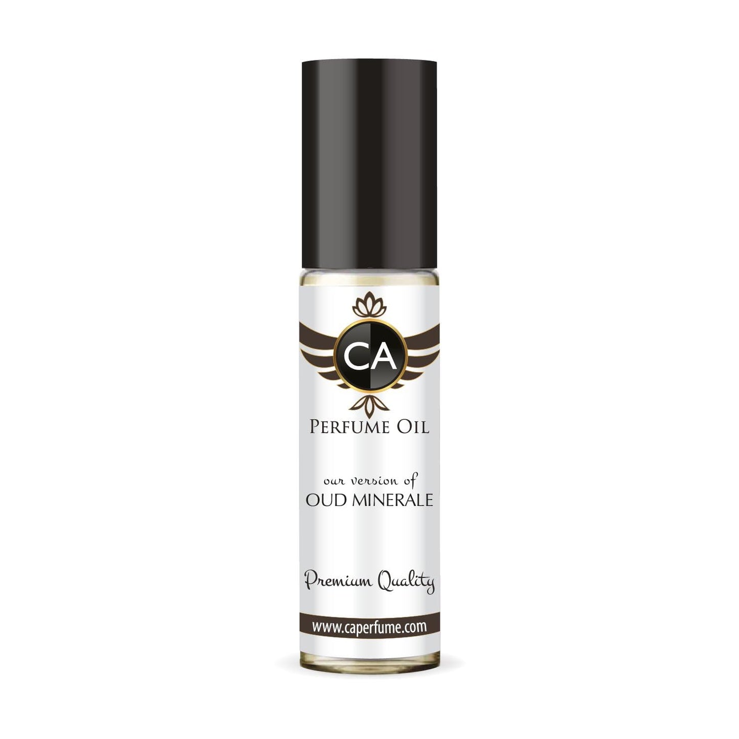 CA Perfume Impression of Oud Minerale Unisex Fragrance Oil Woody Aquatic Scent Long Lasting Perfumes for Women & Men Travel Size TSA Ready Mini Parfum Body Oil Roll-on 0.33 Fl Oz 10ml