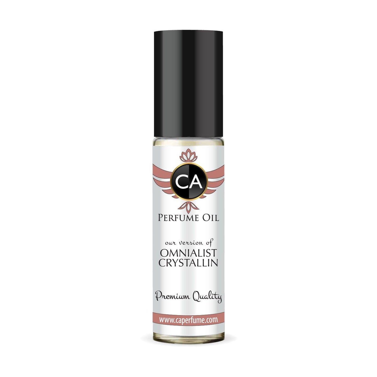 CA Perfume Impression of Omnialist Crystallin for Women Fragrance Oil Floral Aquatic Scent Long Lasting Perfumes for Women Travel Size TSA Ready Mini Parfum Body Oil Roll-on 0.33 Fl Oz 10ml