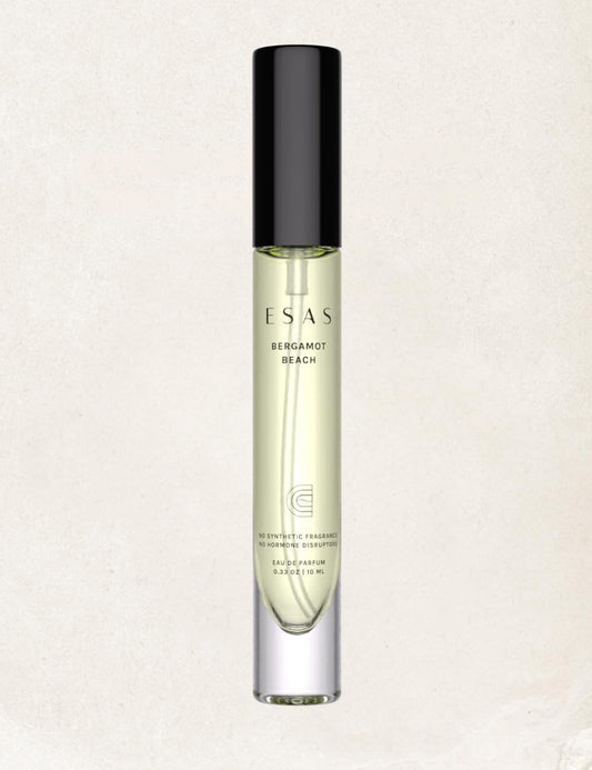 Esas NYC Bergamot Beach Organic Perfume Mist, MADESAFE® – CITRUS | COCONUT | WARM - 0.33 oz Fragrance EDP