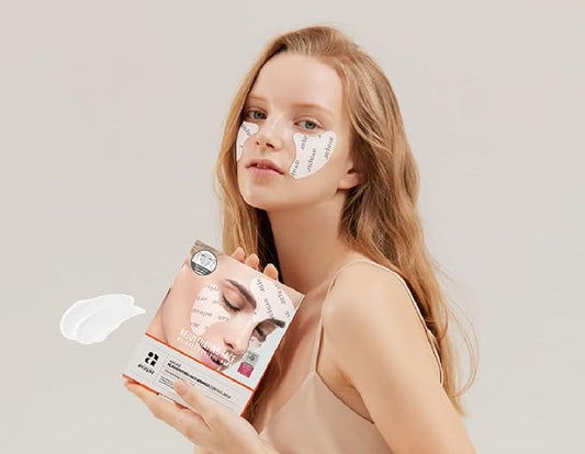 Avajar Rejuvenating Face Wrinkle Control Cream Mask (3pairs*5) Face Wrinkle Forehead Under Eye Nasolabial Folds Treatment Patches