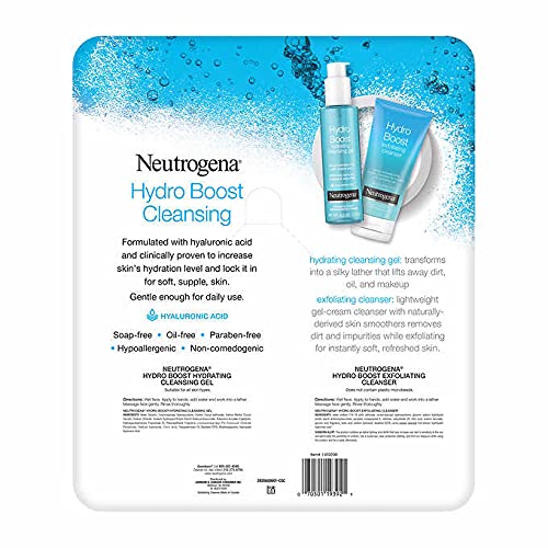 Neutrogena Hydro Boost Cleanse & Exfoliate Set