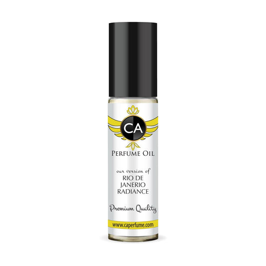 CA Perfume Impression of Janeiro Radiance for Women Fragrance Oil Floral Scent Long Lasting Perfumes for Women Travel Size TSA Ready Mini Parfum Body Oil Roll-on 0.33 Fl Oz 10ml