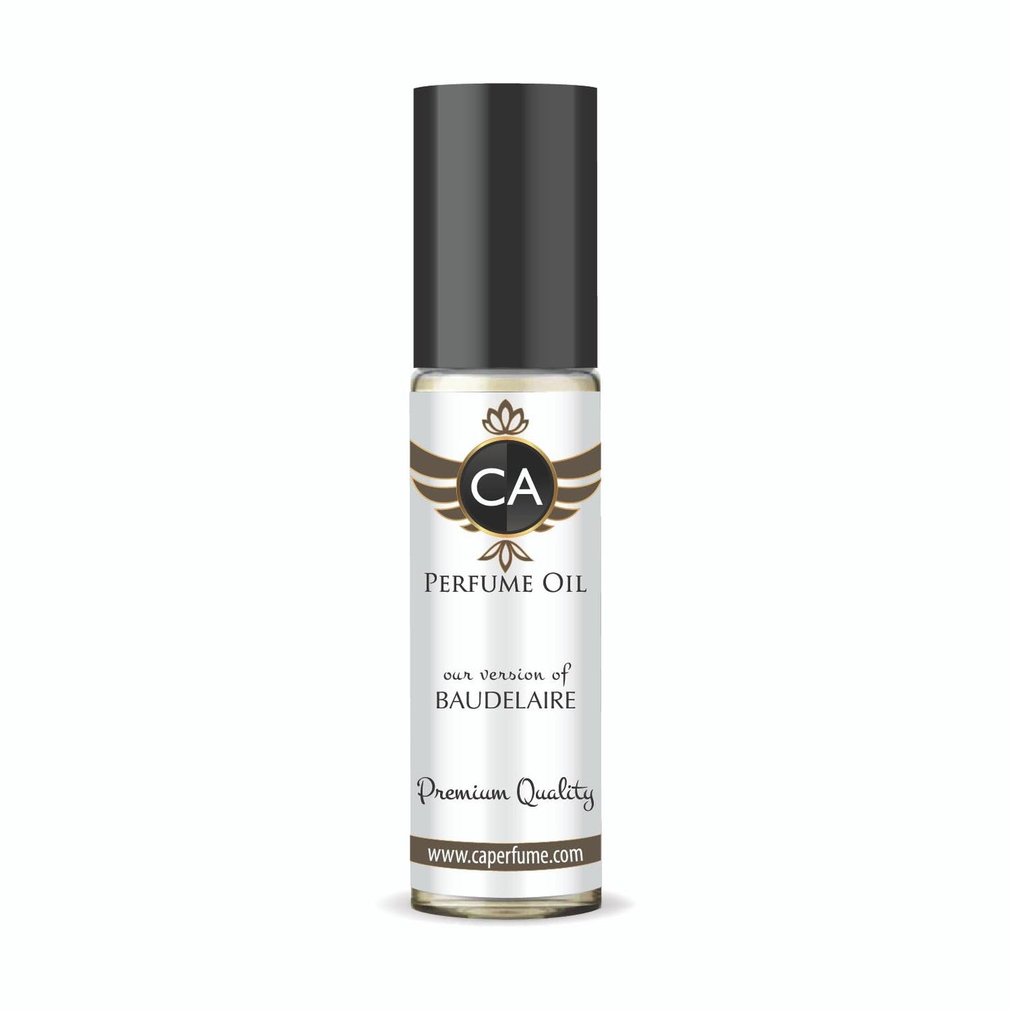 CA Perfume Impression of Baudelaire for Men Perfume Oil Leather Scent Long Lasting Cologne for Men Travel Size TSA Ready Mini Parfum Body Oil Roll-on 0.33 Fl Oz 10ml