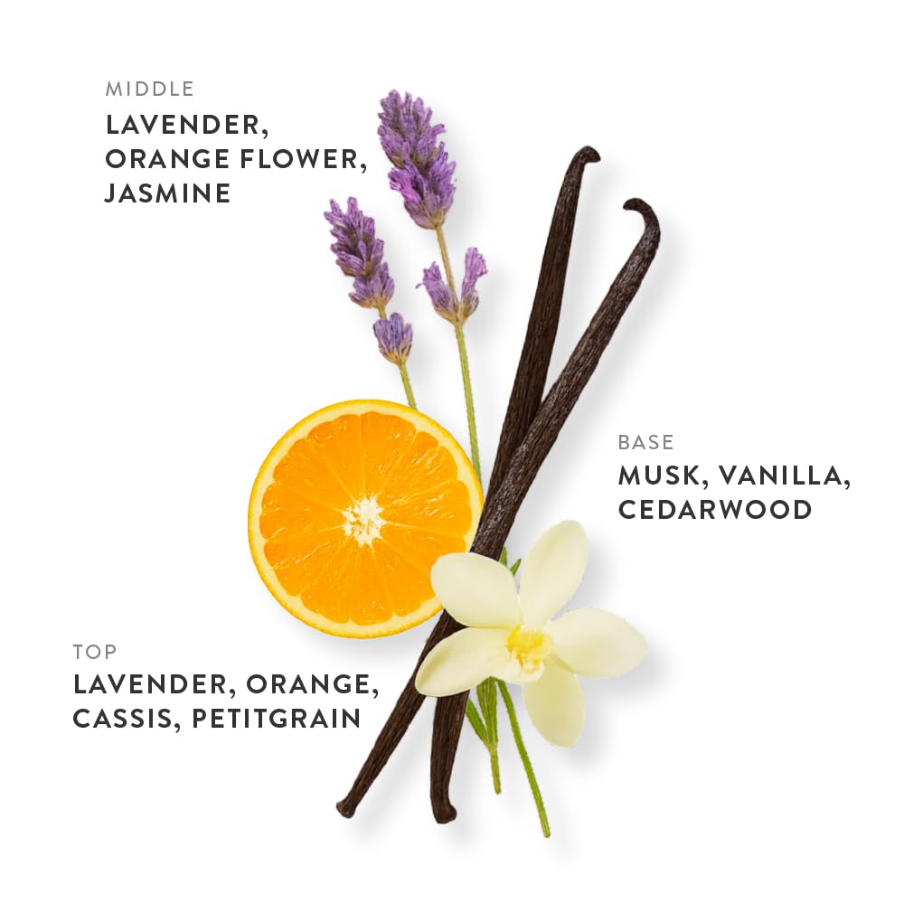 Vanilla Cashmere Eau de Parfum 0.34oz, Long Lasting Perfume Inspired by YL's Libre, Oriental Vanilla Notes With Musk, Cedarwood, Lavender, Jasmine & Orange, Luxury Fragrance for Women & Men