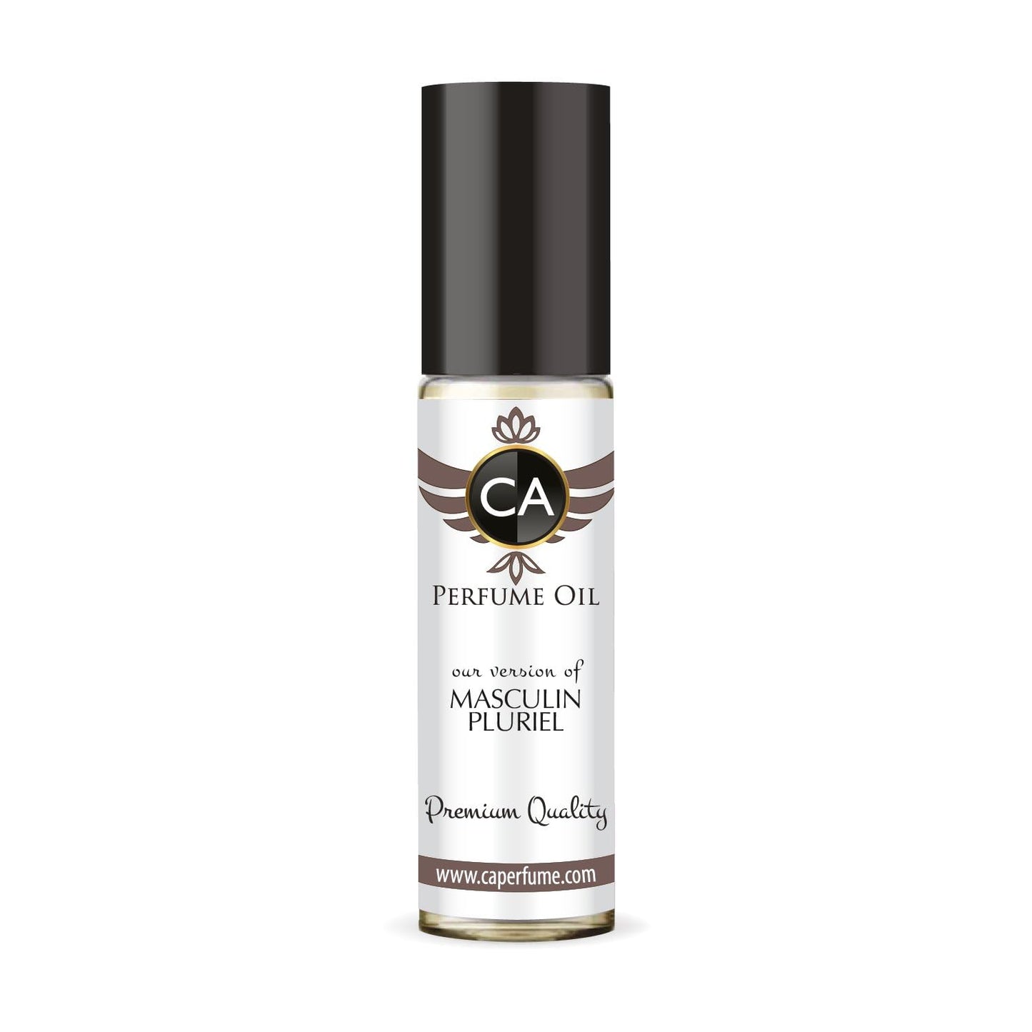 CA Perfume Impression of Masculin Pluriel for Men Perfume Oil Woody Aromatic Scent Long Lasting Cologne for Men Travel Size TSA Ready Mini Parfum Body Oil Roll-on 0.33 Fl Oz 10ml