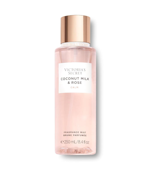 Victoria's Secret Coconut Milk and Rose Body Mist for Women, Feel Calm Women’s Fragrance, 250 ml / 8.4 oz