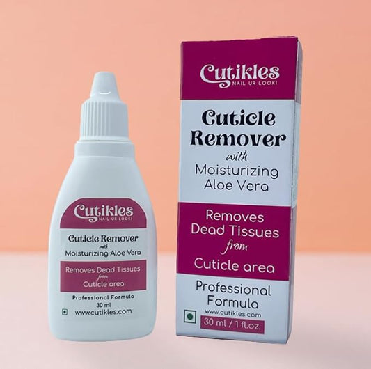CUTIKLES Cuticle Remover Gel. Quick-Action, No-Spill Professional Gel Formula Removes Dead Tissues from Cuticle Area Instantly. Moisturizing Aloe Vera protects & hydrates nails - 1 Fl.Oz.