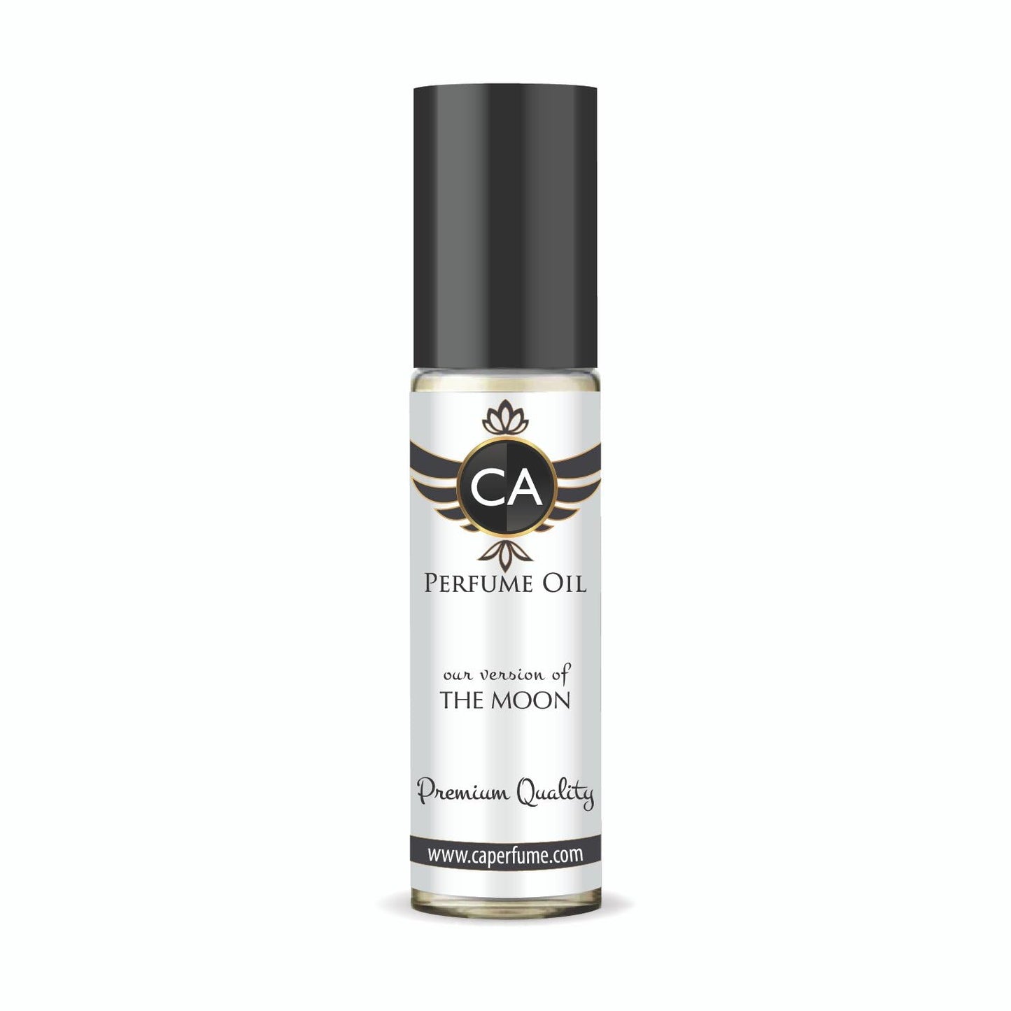 CA Perfume Impression of The Moon Unisex Fragrance Oil Amber Floral Scent Long Lasting Perfumes for Women & Men Travel Size TSA Ready Mini Parfum Body Oil Roll-on 0.33 Fl Oz 10ml