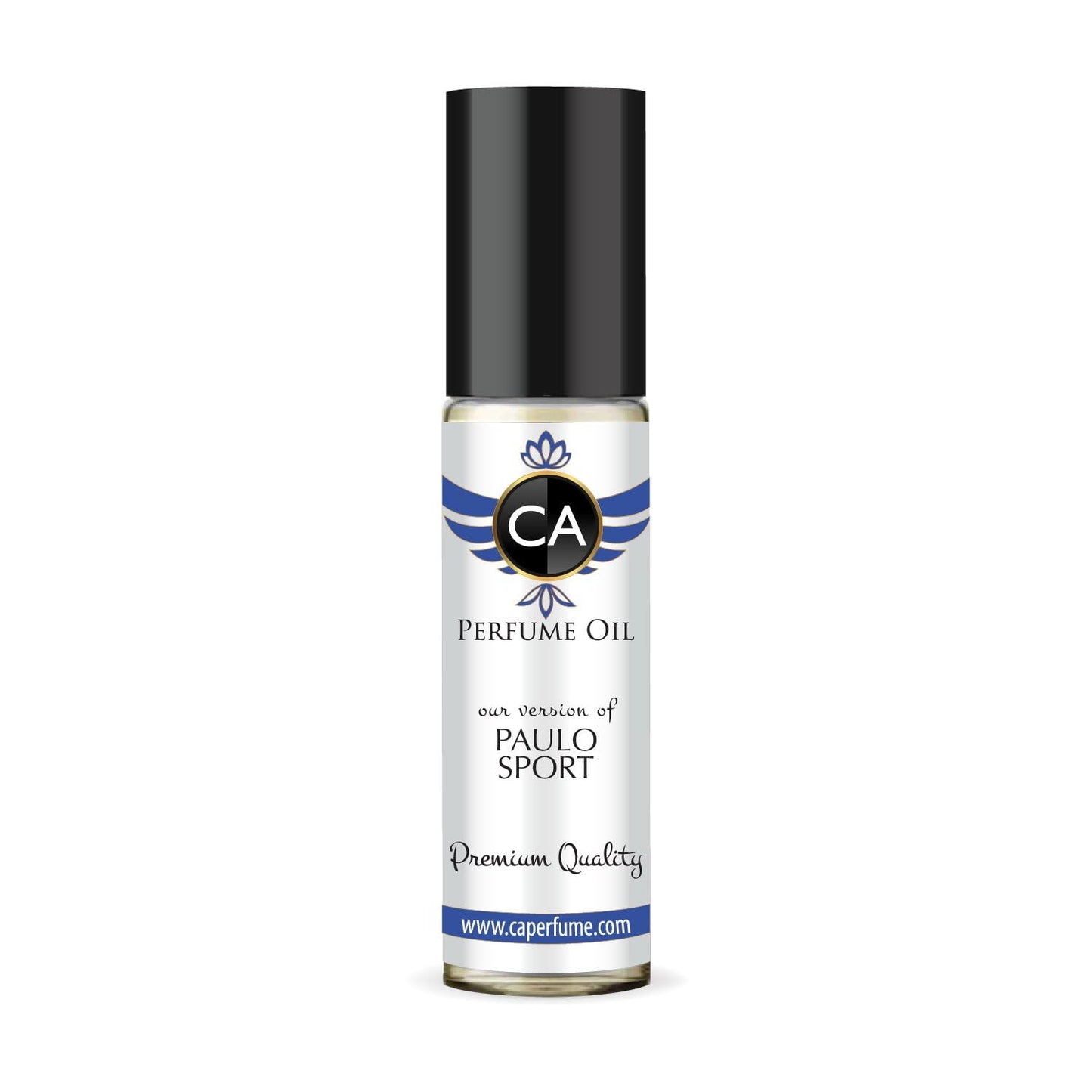 CA Perfume Impression of Paulo Sport for Men Fragrance Oil Aromatic Green Scent Long Lasting Cologne for Men Travel Size TSA Ready Mini Parfum Body Oil Roll-on 0.33 Fl Oz 10ml