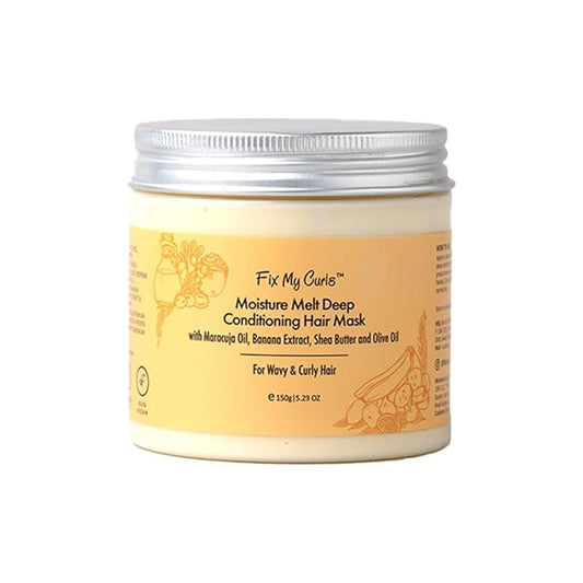 Moisture Melt Deep Conditioning| Hair Mask for Dry, Damaged, and Chemically Treated Hair| 8 Magical Oils, Shea Butter, Vitamins| Pro-Keratin Bond Repair |Weekly Revitalization, (5.29 oz)