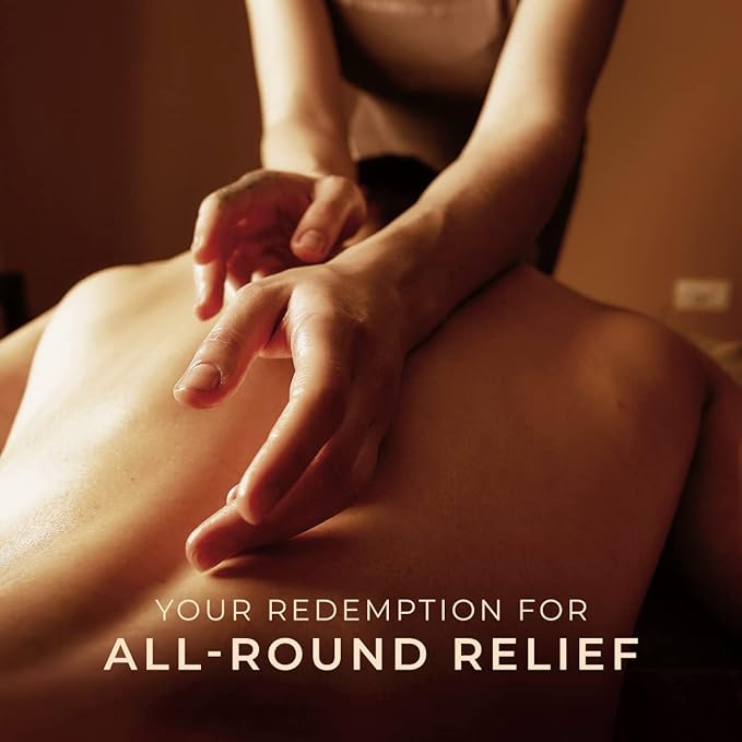 Soothing Massage Oil for Sore Muscles & Destressing Massage Oil for Sore Muscles Set - 100% Natural Aromatherapy Grade Essential Oils Set - 2x6.76 fl oz - Gya Labs