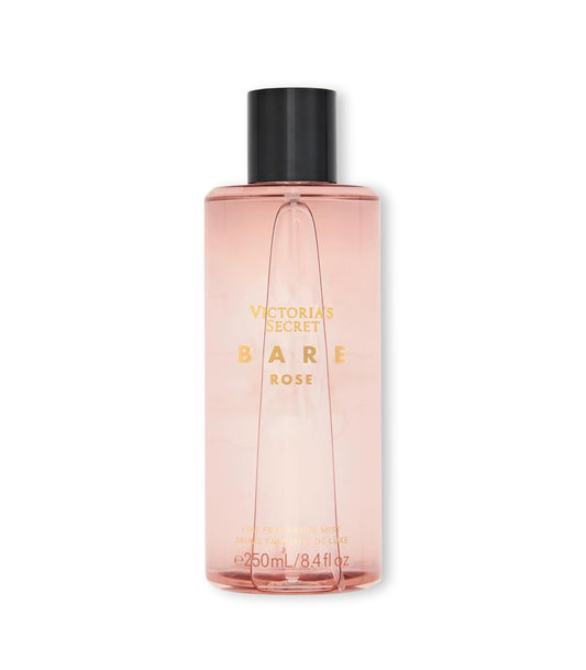 Victoria's Secret Bare Rose Fragrance Mist, Notes of Pear Skin, Rosa Centifolia & Sheer Woods, Body Spray for Women (8.4 oz)