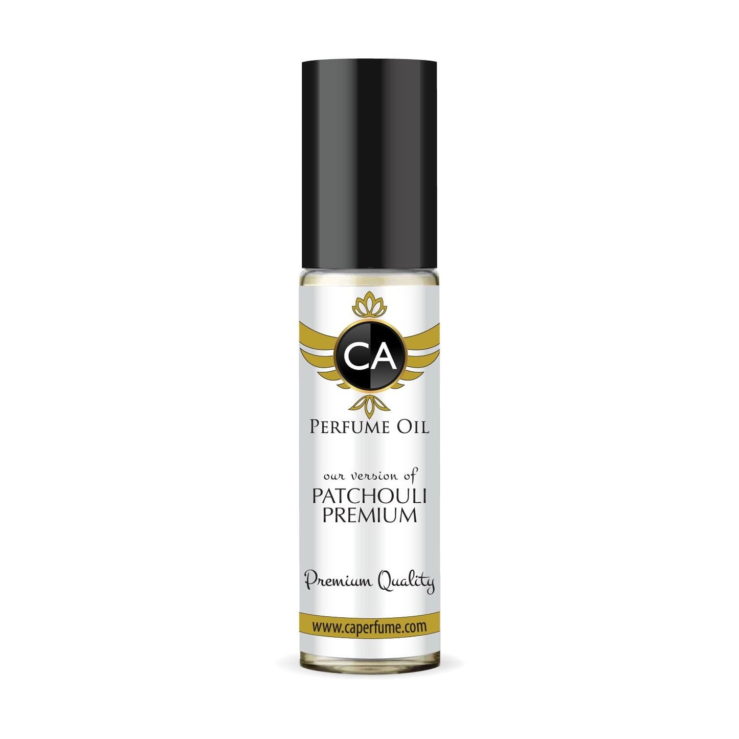 CA Perfume Originals Patchouli Premium Unisex Fragrance Oil Woody Chypre Scent Long Lasting Perfumes for Women & Men Travel Size TSA Ready Mini Parfum Body Oil Roll-on 0.33 Fl Oz 10ml