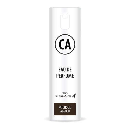 CA Perfume Impression of Patchouli Absolu Unisex Eau De Parfum Woody Scent Long Lasting Unisex Fragrance Travel Size TSA Ready for Day and Night Wear 0.33 Fl Oz 10ml