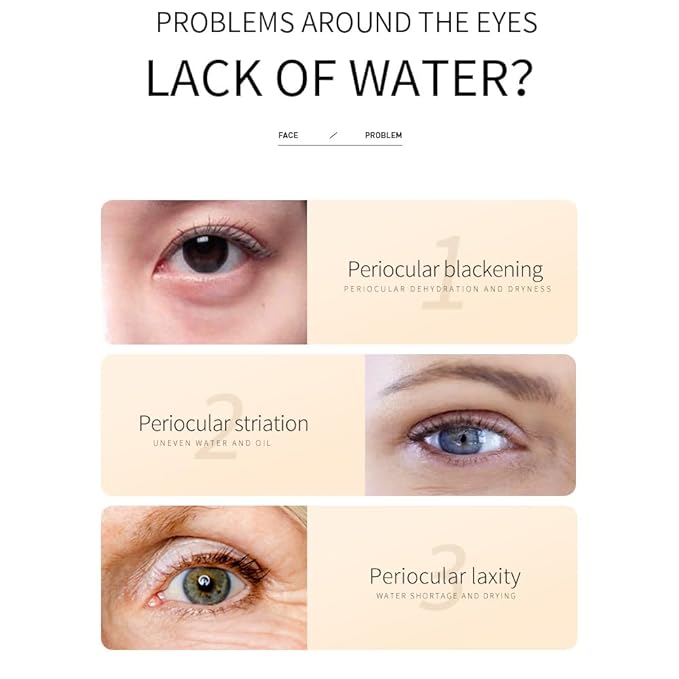 BIOAQUA Rice Raw Pulp Under-Eye Cream Rice Extract Moisturizing Smooth Nourishing Under-Eye Skin 20g / 0.7oz