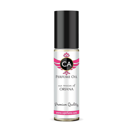 CA Perfume Impression of Oriana for Women Fragrance Oil Floral Fruity Gourmand Scent Long Lasting Perfumes for Women Travel Size TSA Ready Mini Parfum Body Oil Roll-on 0.33 Fl Oz 10ml