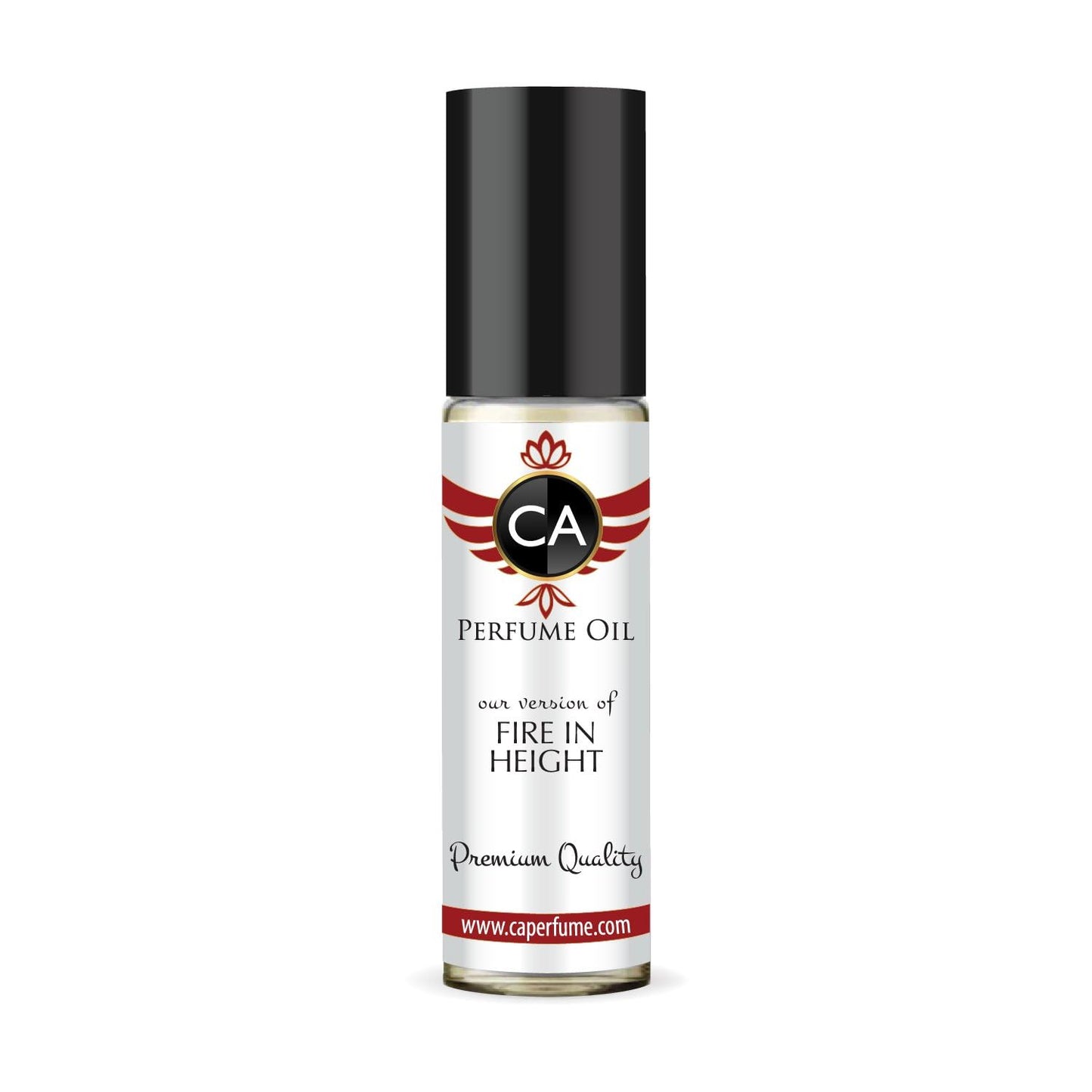 CA Perfume Impression of Fire in Height for Men Fragrance Oil Aromatic Fougere Scent Long Lasting Cologne for Men Travel Size TSA Ready Mini Parfum Body Oil Roll-on 0.33 Fl Oz 10ml
