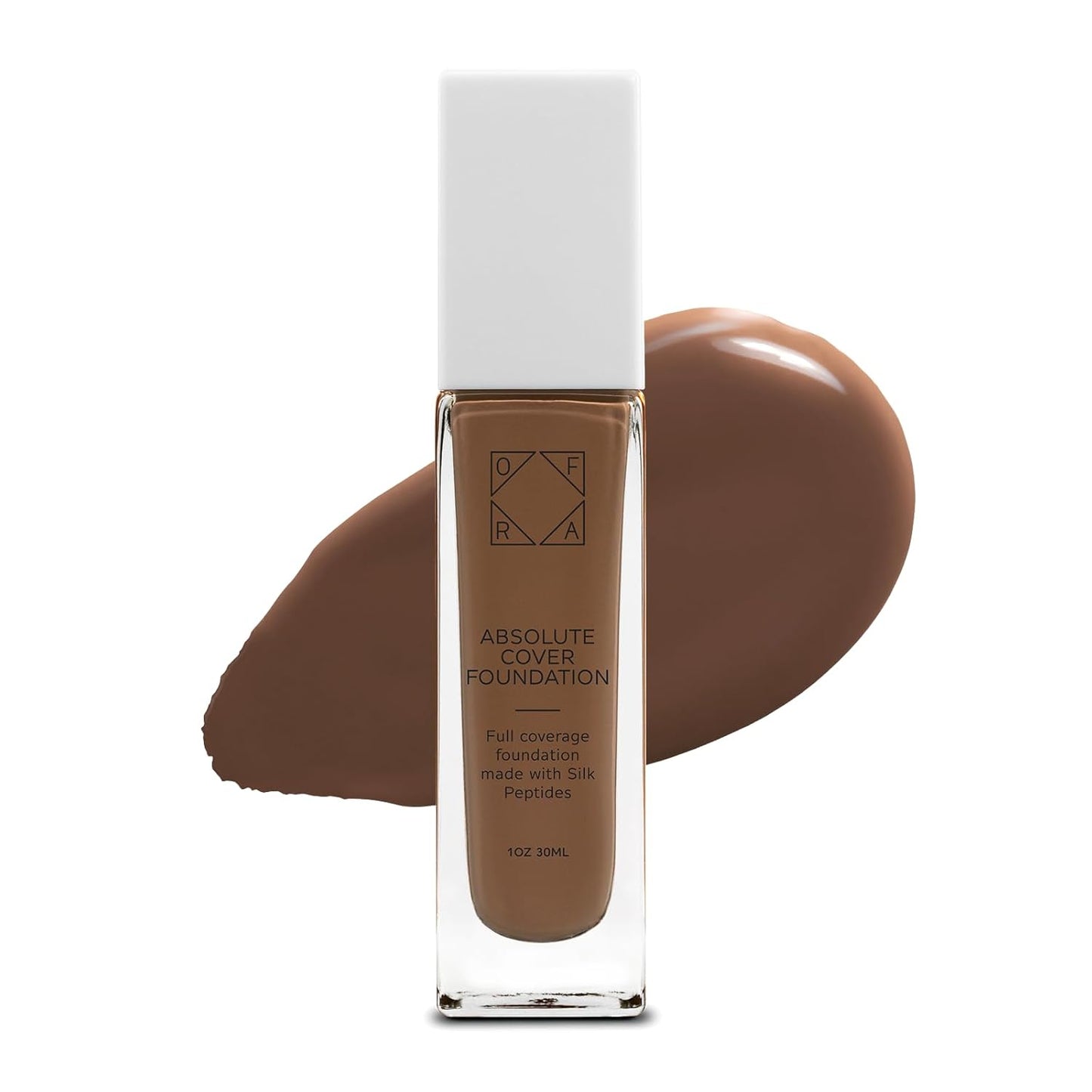 Absolute Cover Foundation #10 | Liquid Medium Coverage Foundation with Natural FInish | Oil-Free Face Makeup | Deep Shade with Neutral Undertone | 1oz/30ml