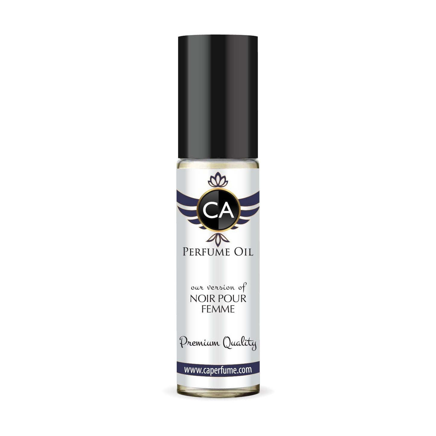 CA Perfume Impression of Noir Pour Femme for Women Fragrance Oil Amber Floral Scent Long Lasting Perfumes for Women Travel Size TSA Ready Mini Parfum Body Oil Roll-on 0.33 Fl Oz 10ml