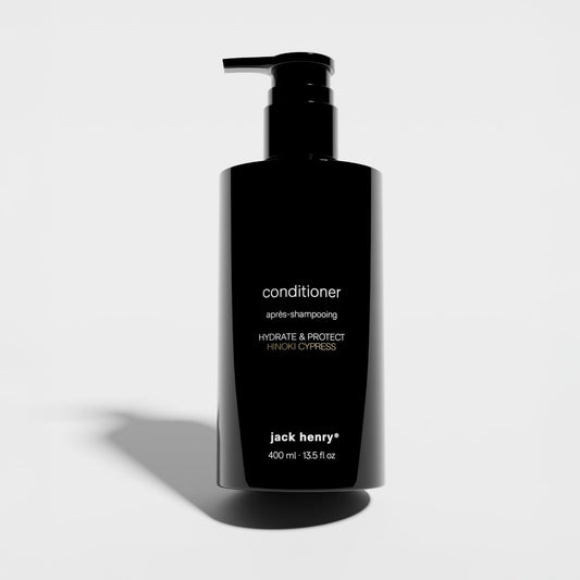Jack Henry Conditioner – Ultra-Hydrating, Lightweight Formula with Aloe Vera & Radish Oil – Boosts Volume, Smoothness & Scalp Health – Clean, Non-Toxic, Sulfate-Free, Vegan – 13.5oz