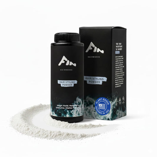 Hair Texture Powder | Natural Matte Finish | All day hold | Styling Powder Adds Texture and Volume | Absorbs oil | Clean Plant-based Formula (45g Shaker Bottle, Unscented)