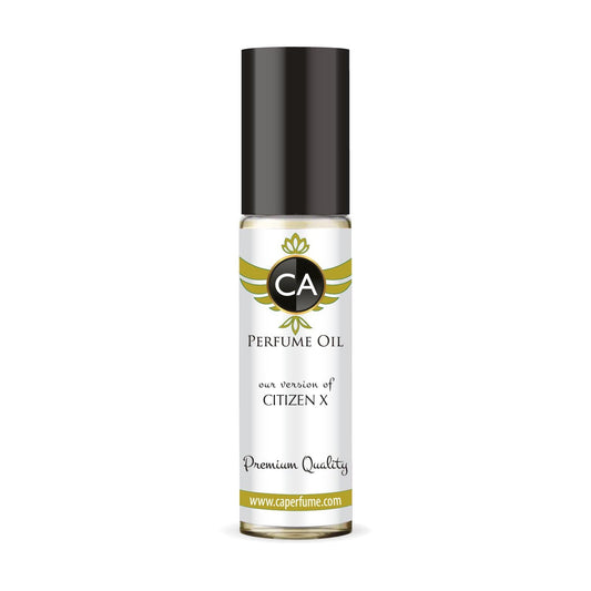 CA Perfume Impression of Member X Unisex Fragrance Oil Aromatic Scent Long Lasting Perfumes for Women & Men Travel Size TSA Ready Mini Parfum Body Oil Roll-on 0.33 Fl Oz 10ml