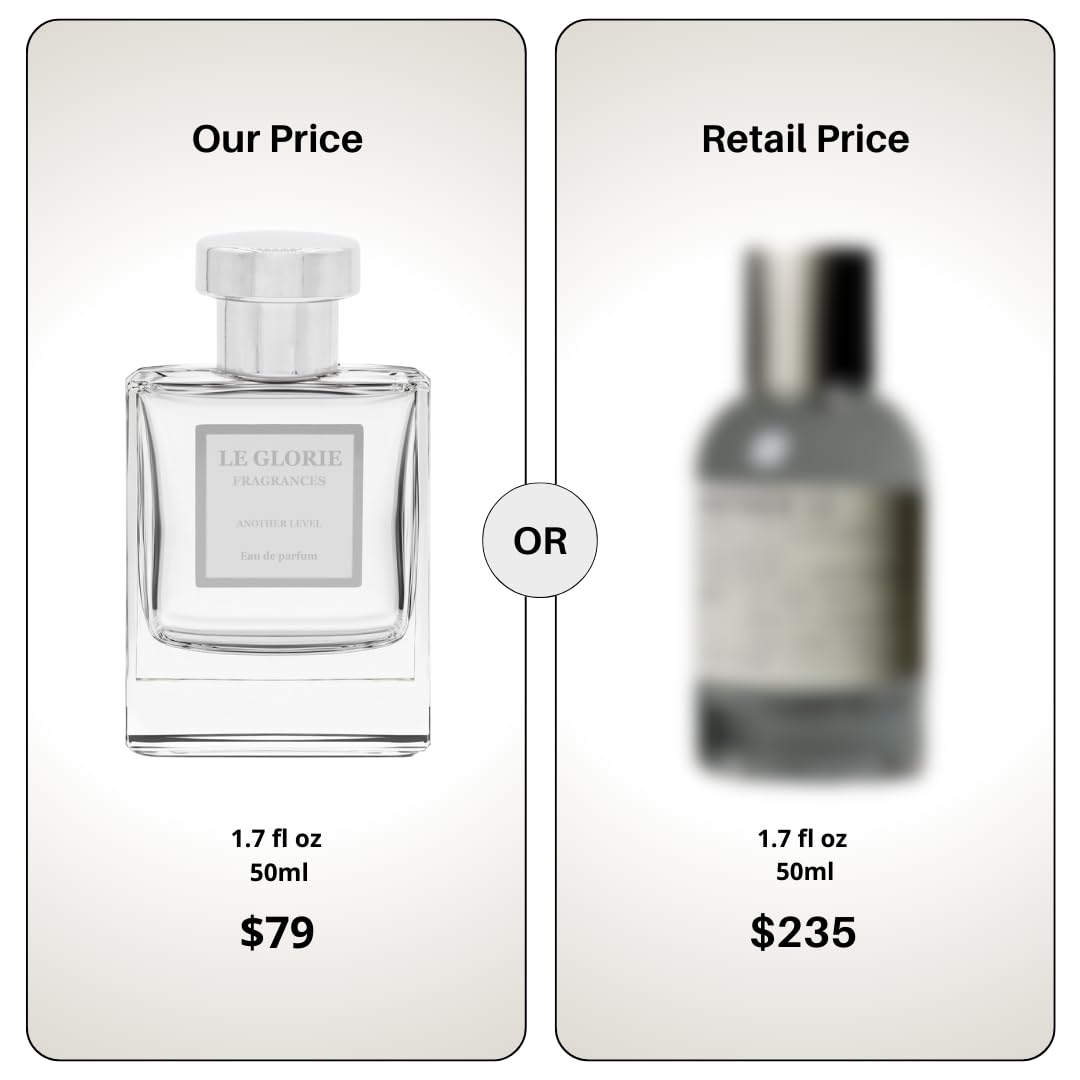 Inspired by Le L.abo's Another 13, Another Level EDP, Long Lasting 12-14 Hours Perfume Spray for Men, Women, unisex, All Skin Types, Cruelty Free 0.33 oz 10ml