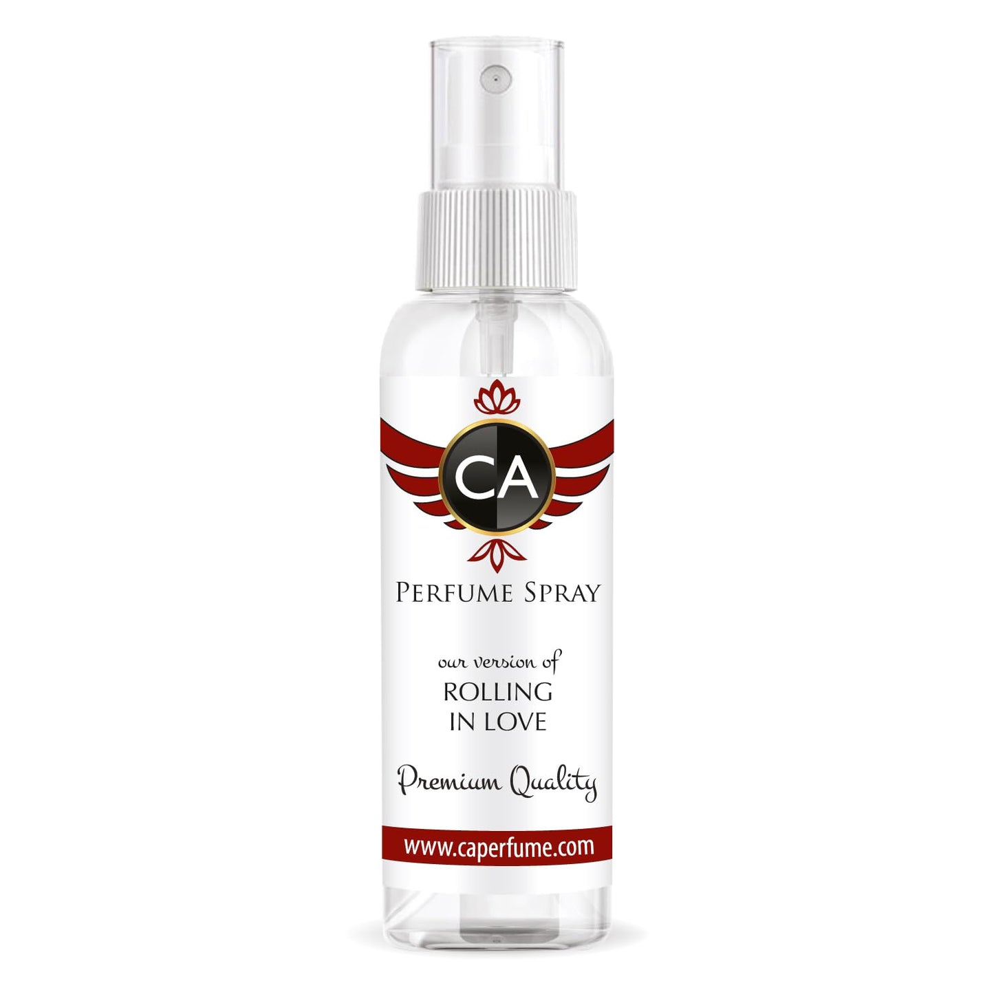 CA Perfume Eco Refill Impression of Rolling In Love For Women & Men Eau de Parfum Spray Atomizer Bottle 2 Fl Oz/60ml-X1