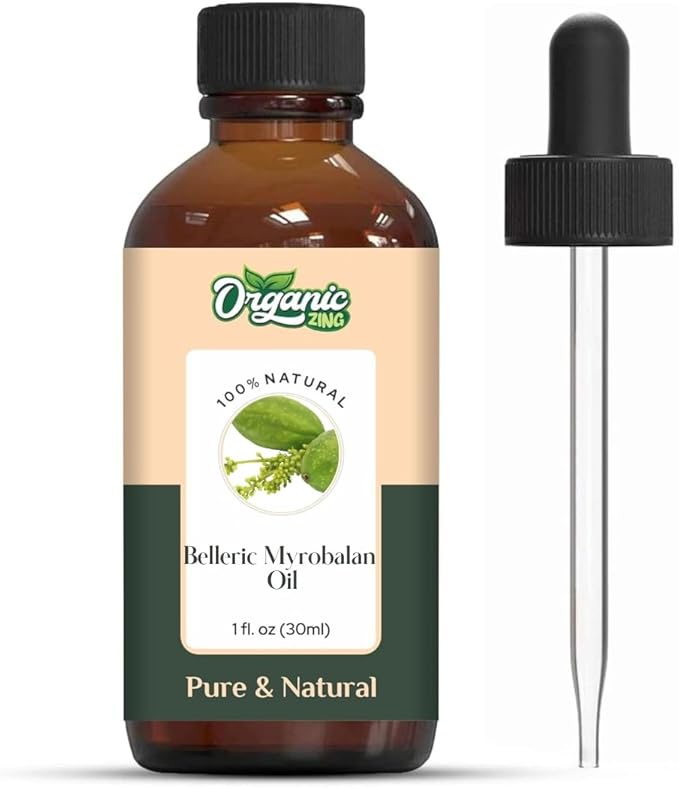 Belleric Myrobalan (Terminalia bellirica) Oil | Pure & Natural Essential Oil for Skincare & Hair Care - 30ml/1.01fl oz
