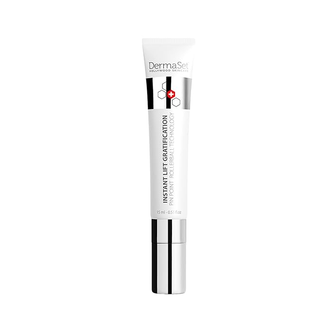 DermaSet Instant Face and Eye Lift | Face Skin Under Eye Tightening for Wrinkles, Lose Skin, Puffiness and Fine Lines | Fast Action Product within 5 Minutes | 0.51 Fl Oz (Pack of 1)