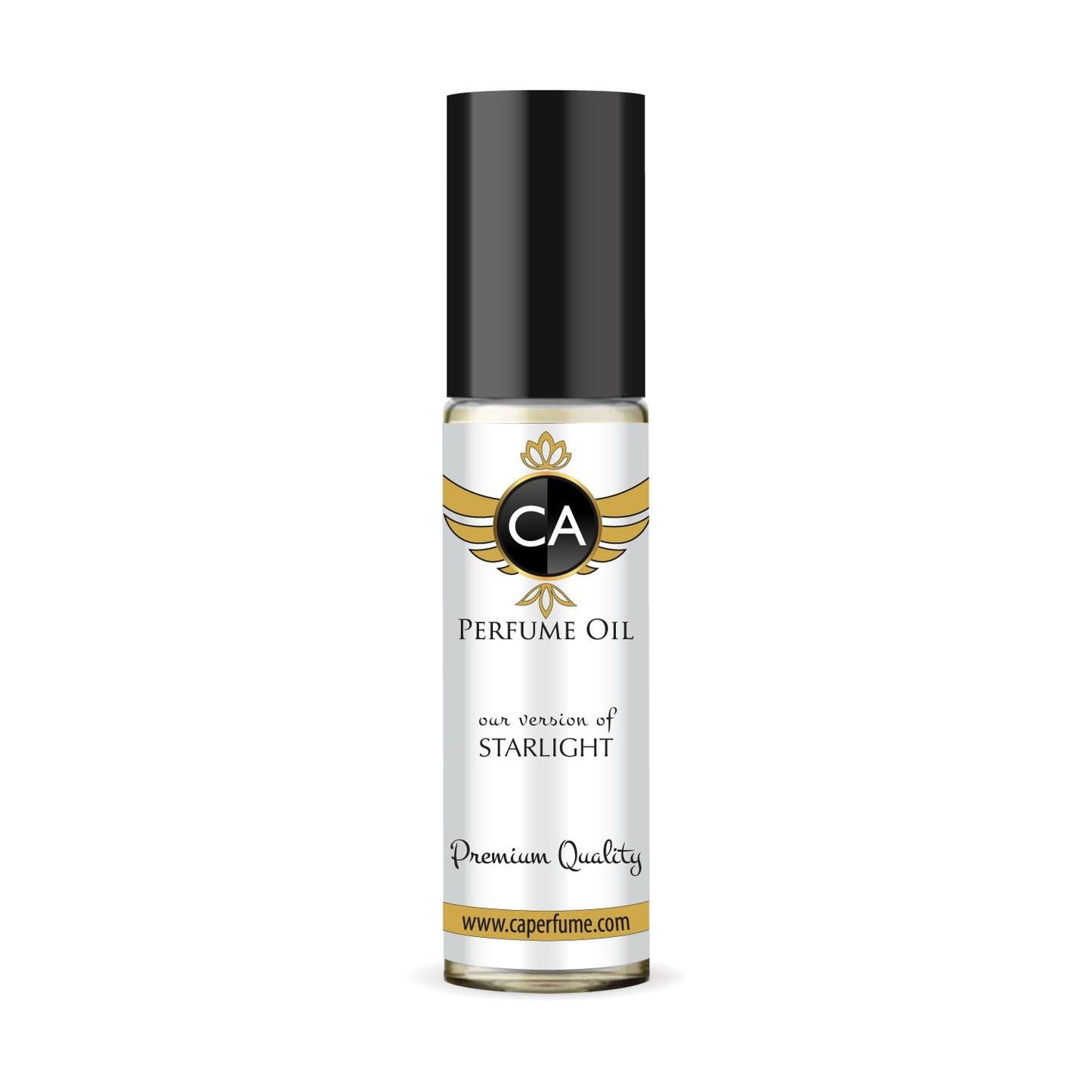 CA Perfume Impression of Starlight Unisex Fragrance Oil Amber Spicy Scent Long Lasting Perfumes for Women & Men Travel Size TSA Ready Mini Parfum Body Oil Roll-on 0.33 Fl Oz 10ml