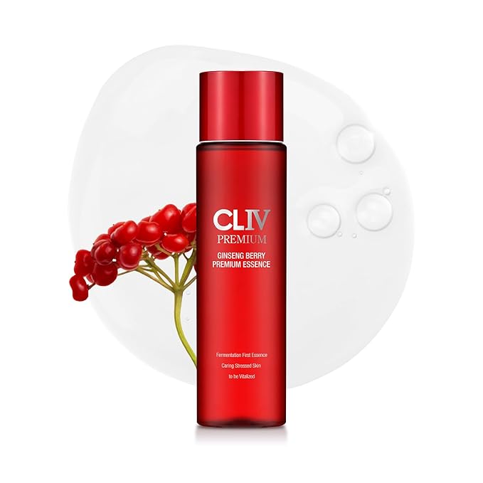 Ginseng Berry Premium Moisturizing Toner Essence with Ginseng Berry Fermentation Filtrate (Essence 6.08 fl.oz)