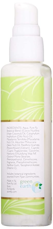 PURE FIJI Body Lotion Hydrating - Moisturizing Lotion for Dry Skin with Coconut Milk and Vitamin E, Organic Body Lotion For Women and Men, Starfruit Scent, 3 oz
