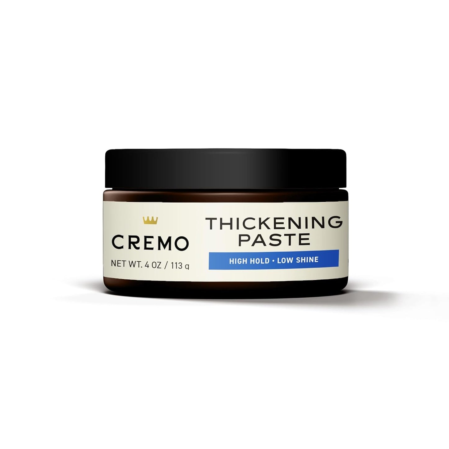 Cremo Hair Thickening Paste for Men - Premium Barber Grade Thickening Paste, High Hold and Low Shine, Hair Styling 4 Oz