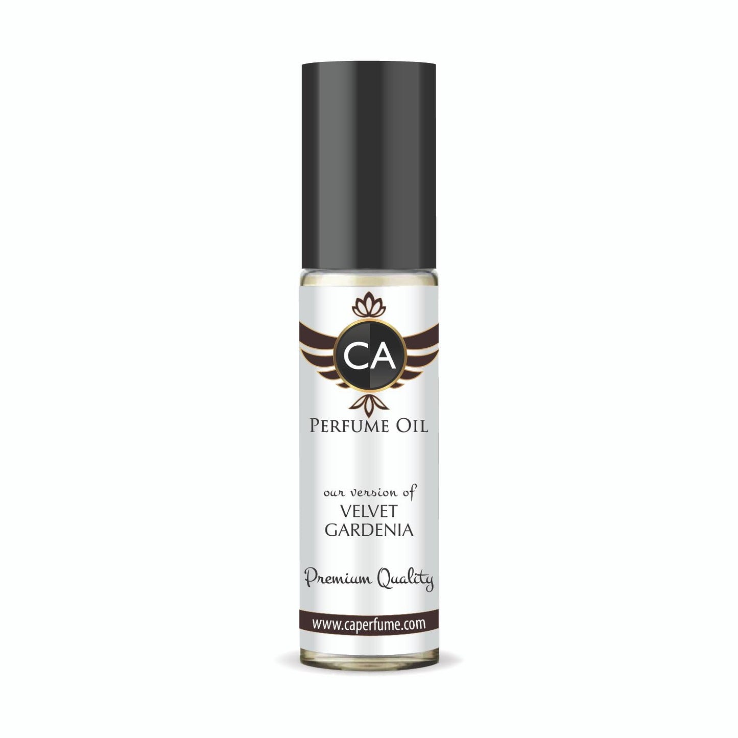 CA Perfume Impression of Velvet Gardenia Unisex Fragrance Oil Amber Floral Scent Long Lasting Perfumes for Women & Men Travel Size TSA Ready Mini Parfum Body Oil Roll-on 0.33 Fl Oz 10ml