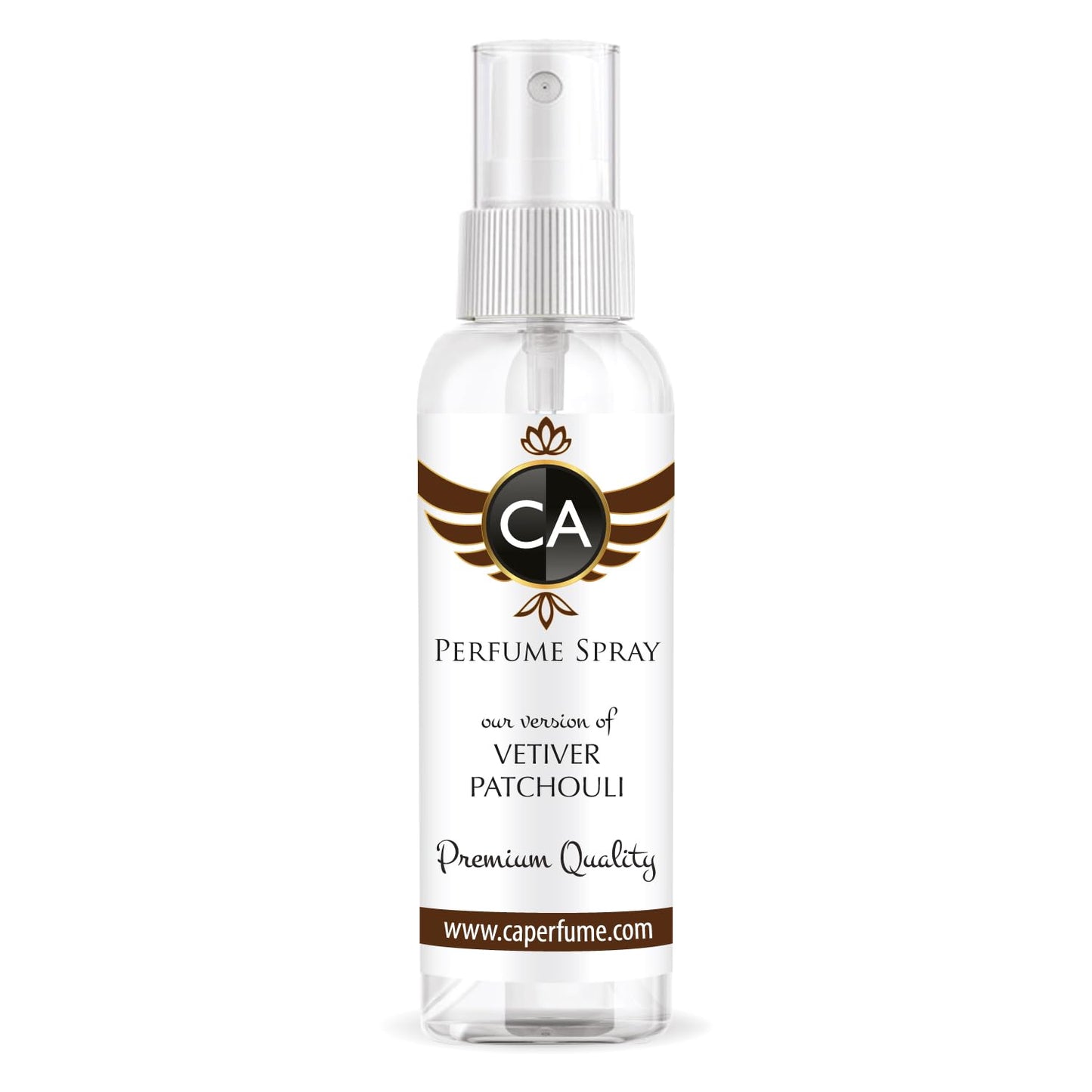 CA Perfume Eco Refill Impression of Vetiver Patchouli For Women & Men Eau de Parfum Spray Atomizer Bottle 2 Fl Oz/60ml-X1