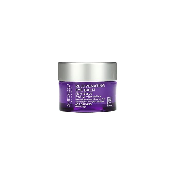 Andalou Naturals Age Defying Plant-Based Retinol Alternative Eye Balm, 0.45 OZ