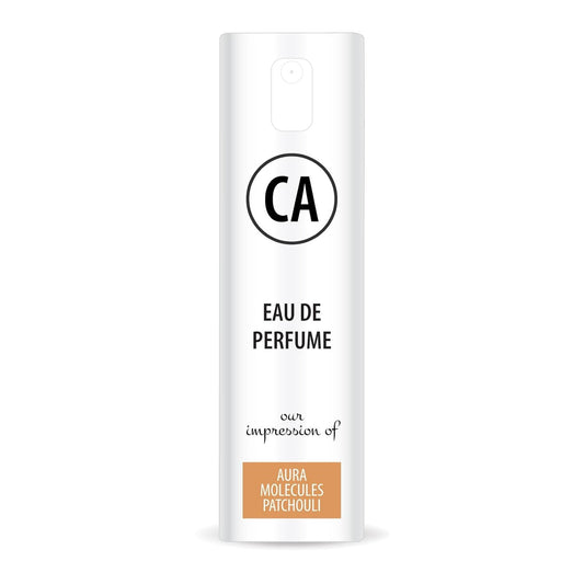 CA Perfume Impression of Rare Molecules 01 Patchouli Unisex Eau De Parfum Woody Scent Long Lasting Unisex Fragrance Travel Size TSA Ready for Day and Night Wear 0.33 Fl Oz 10ml