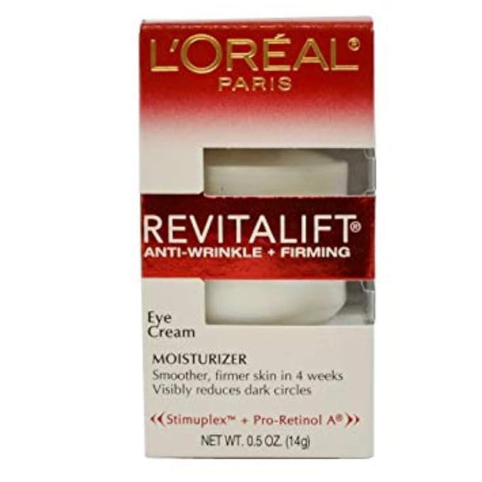 L’Oreal ParisSkin Expertise RevitaLift Complete Eye Anti-Wrinkle & Firming Cream 0.50 oz (Pack of 4)