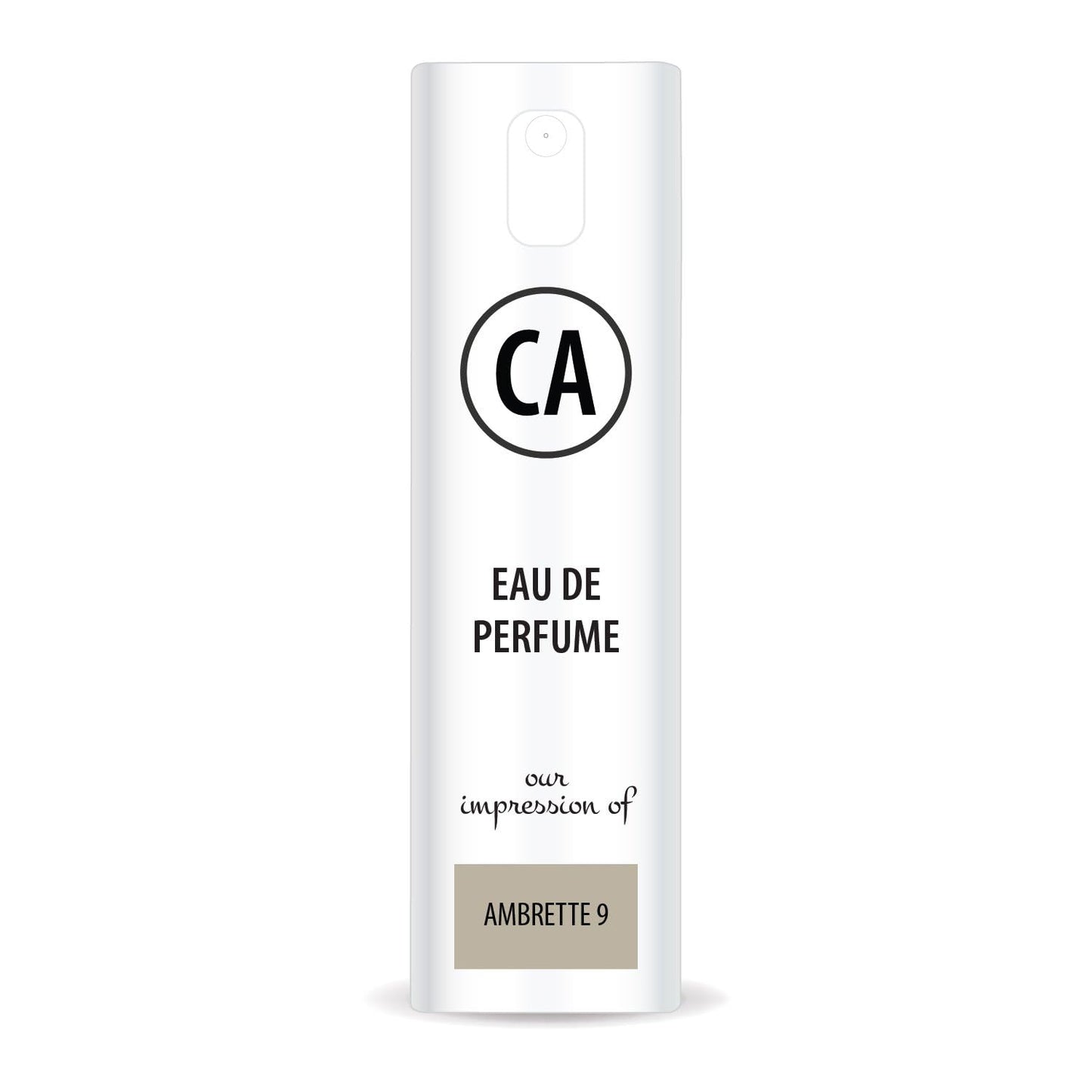 CA Perfume Impression of Ambrette 9 Unisex Eau De Parfum Aromatic Scent Long Lasting Unisex Fragrance Travel Size TSA Ready for Day and Night Wear 0.33 Fl Oz 10ml