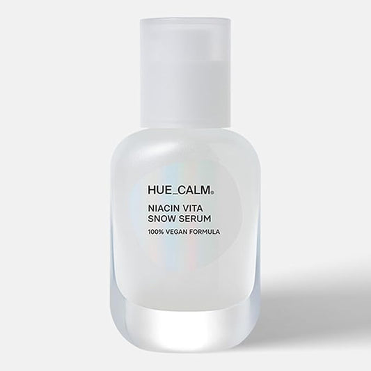 Niacin Vita Snow Serum, Korean Skincare for Brightening, Hydration, Oil Control, 3% Niacinamide, Vitamin C Serum & Ceramide, Dark Spot Corrector, Hyperpigmentation Treatment, Gentle Daily Use